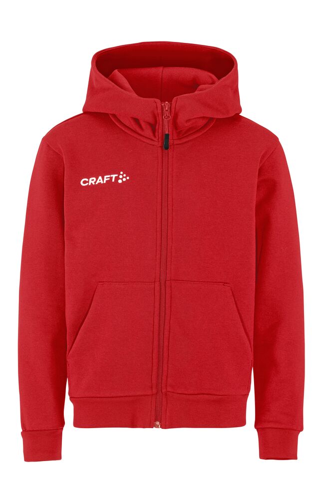 Hoodie Baumwolle mit Reissverschluss Jr.